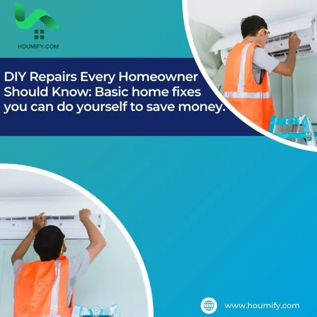 DIY Repairs Every Homeowner Should Know: Basic home fixes you can do yourself to save money.