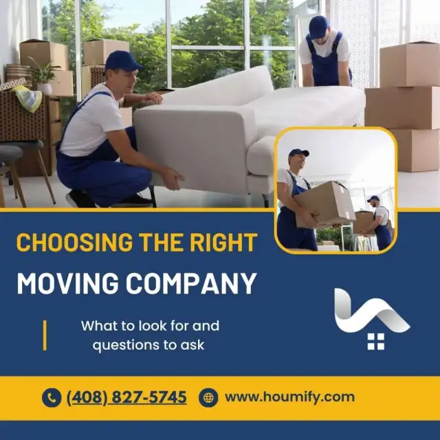 Choosing the Right Moving Company: What to look for and questions to ask.